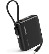 Amazon | Philips(フィリップス) モバイルバッテリー コンセント一体型